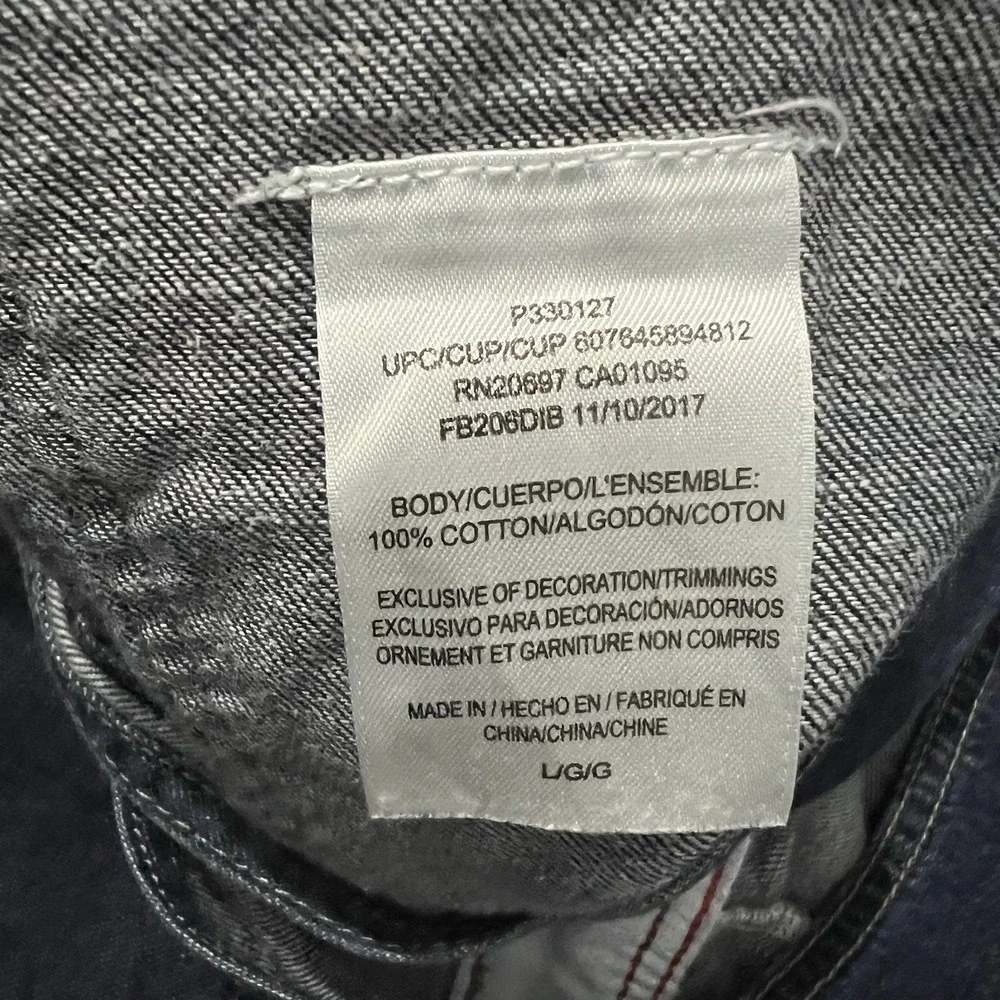 Dickies Denim Bib Overalls Mens L Fit 42x31 Blue Carpenter Jeans Relaxed Loose